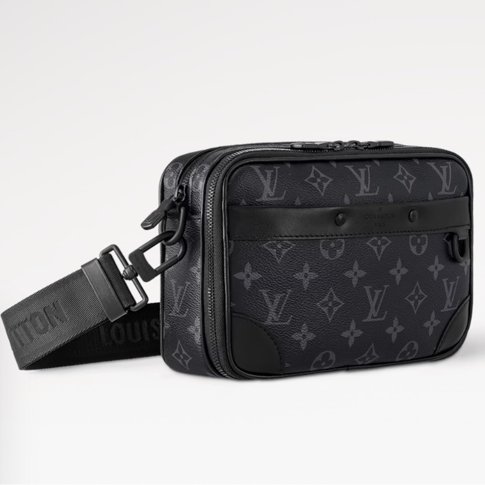 Louis Vuitton Dark Gray Monogram Belt Bag